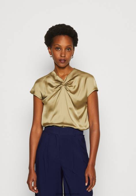 mulheres camiseta estampada caqui F4BZ0D285 Anna Field