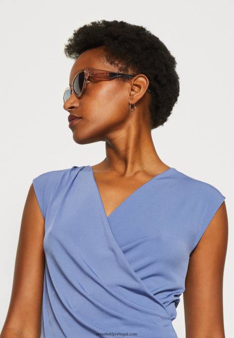 mulheres camiseta estampada cinza F4BZ0D320 Anna Field