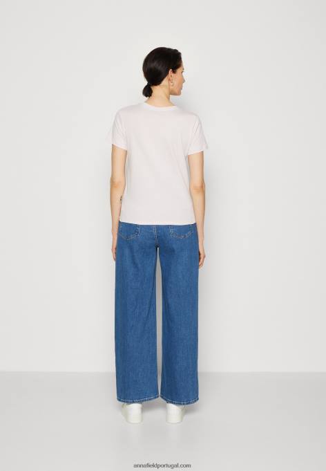 mulheres camiseta estampada lilás F4BZ0D345 Anna Field