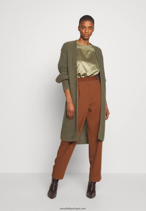 mulheres camiseta estampada martini olive F4BZ0D256 Anna Field