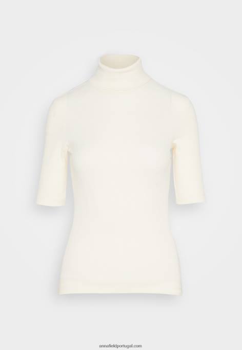 mulheres camiseta estampada off white F4BZ0D270 Anna Field