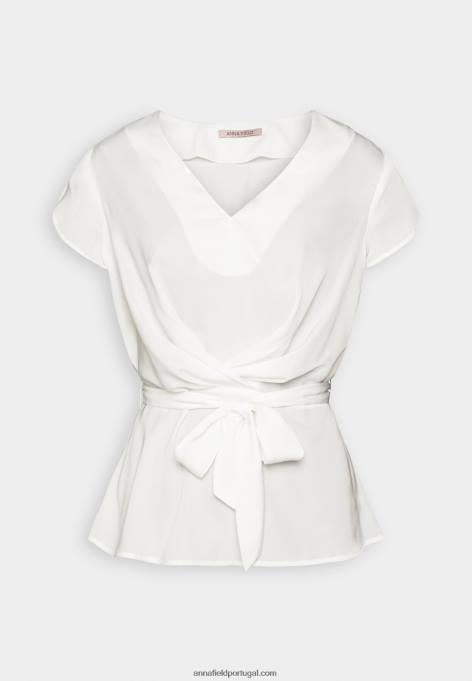 mulheres camiseta estampada off white F4BZ0D323 Anna Field