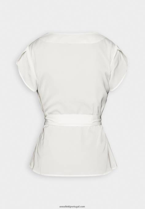 mulheres camiseta estampada off white F4BZ0D323 Anna Field