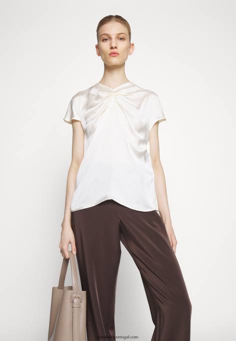 mulheres camiseta estampada off white F4BZ0D346 Anna Field