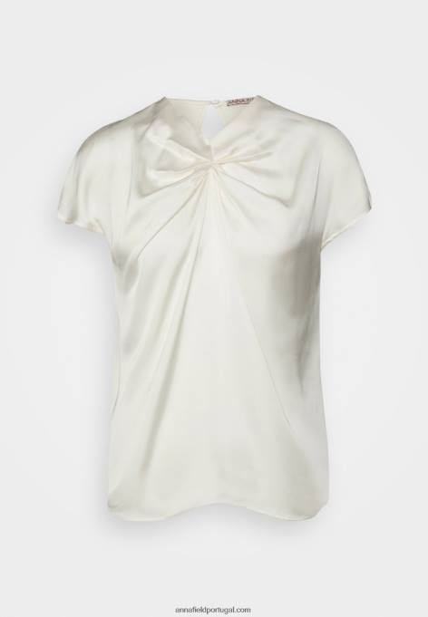 mulheres camiseta estampada off white F4BZ0D346 Anna Field