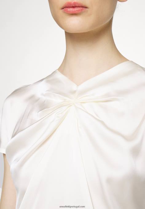 mulheres camiseta estampada off white F4BZ0D346 Anna Field