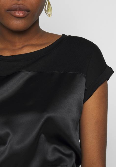 mulheres camiseta estampada preta F4BZ0D274 Anna Field