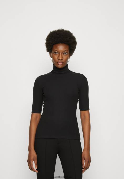 mulheres camiseta estampada preta F4BZ0D291 Anna Field