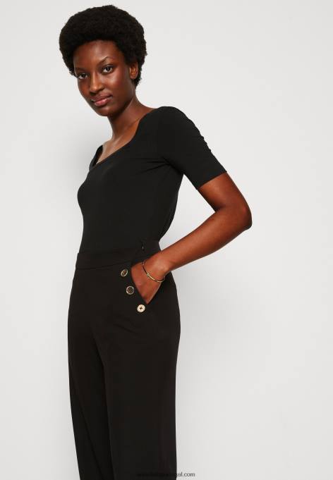 mulheres camiseta estampada preta F4BZ0D375 Anna Field