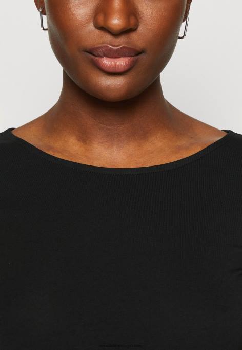 mulheres camiseta estampada preta/preta F4BZ0D366 Anna Field