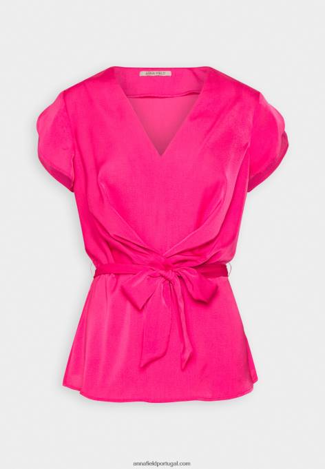 mulheres camiseta estampada rosa F4BZ0D262 Anna Field