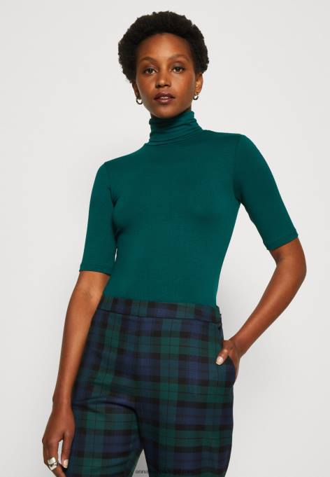 mulheres camiseta estampada verde escuro F4BZ0D286 Anna Field