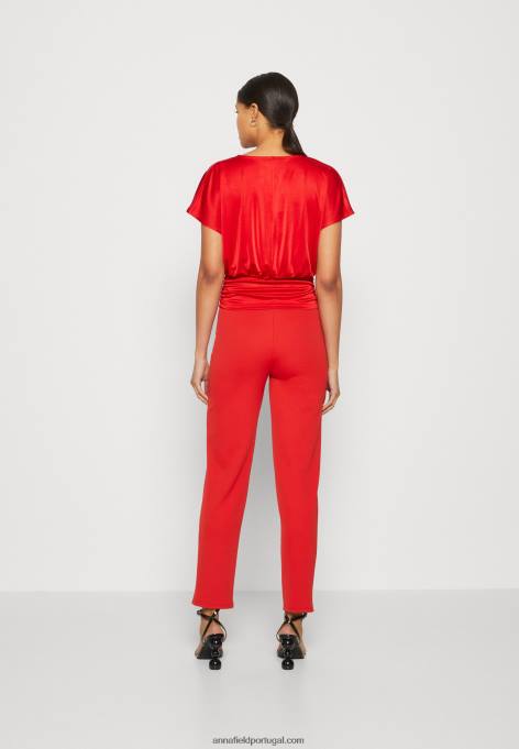 mulheres camiseta estampada vermelha F4BZ0D303 Anna Field