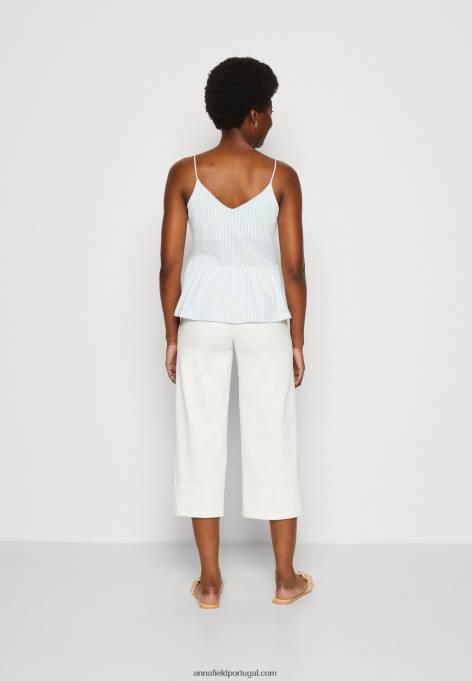 mulheres superior azul claro/branco F4BZ0D450 Anna Field