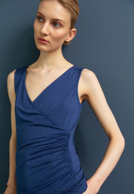 mulheres top azul escuro F4BZ0D441 Anna Field