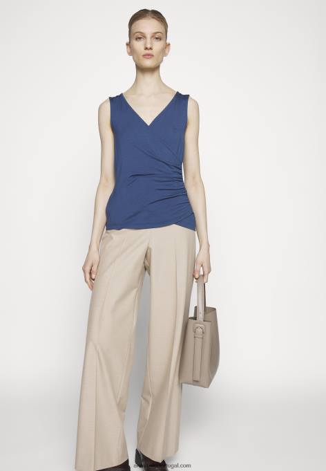 mulheres top azul escuro F4BZ0D441 Anna Field