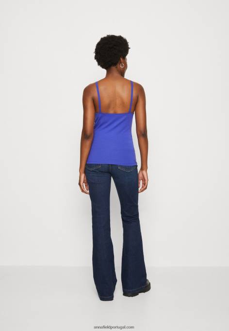 mulheres top azul escuro F4BZ0D501 Anna Field