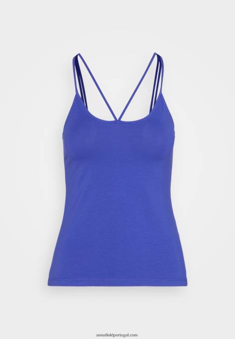 mulheres top azul escuro F4BZ0D501 Anna Field
