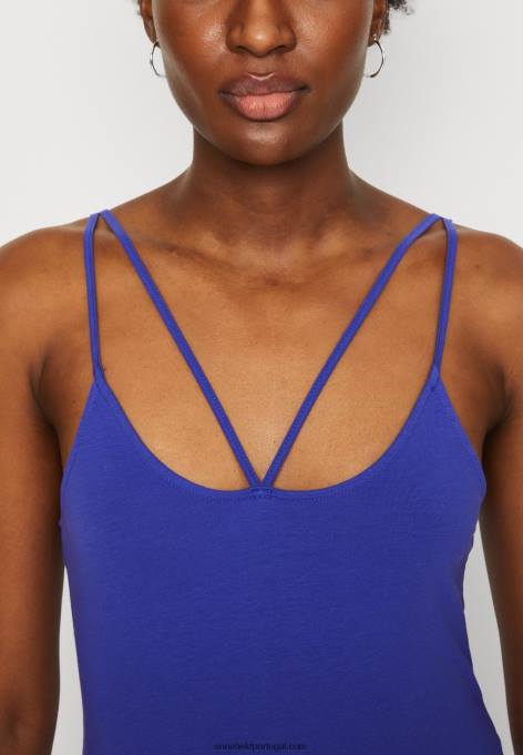 mulheres top azul escuro F4BZ0D501 Anna Field