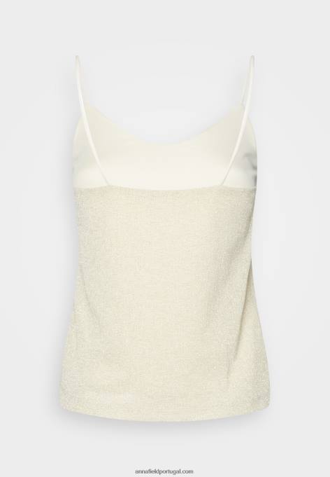 mulheres top bege F4BZ0D512 Anna Field