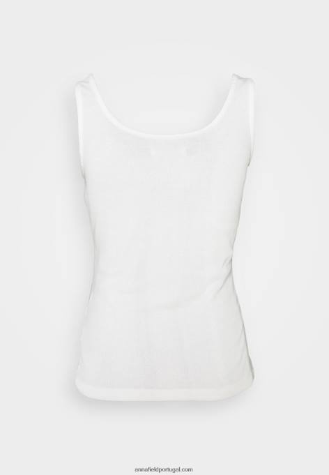 mulheres top branco F4BZ0D387 Anna Field