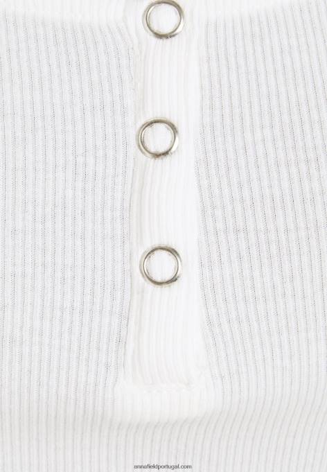 mulheres top branco F4BZ0D387 Anna Field