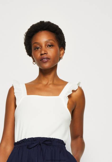 mulheres top branco F4BZ0D491 Anna Field