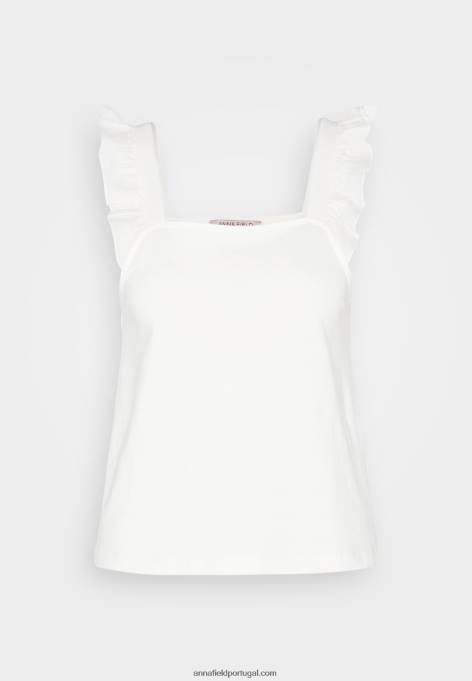 mulheres top branco F4BZ0D491 Anna Field