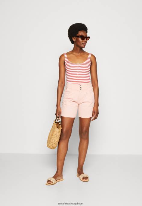 mulheres top branco/vermelho F4BZ0D418 Anna Field