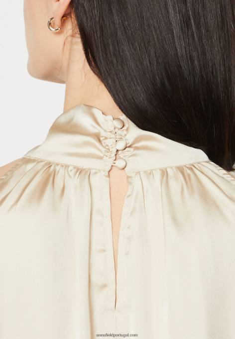 mulheres top esbranquiçado F4BZ0D408 Anna Field