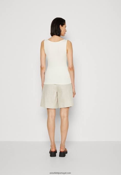 mulheres top esbranquiçado F4BZ0D470 Anna Field