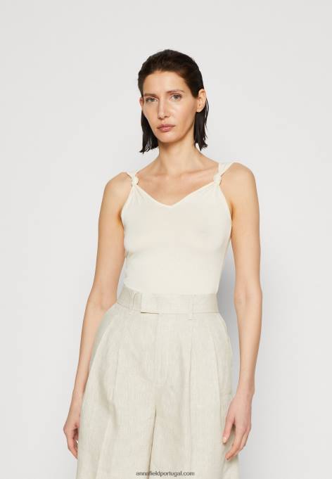 mulheres top esbranquiçado F4BZ0D493 Anna Field