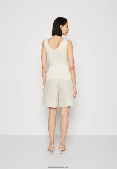 mulheres top esbranquiçado F4BZ0D493 Anna Field