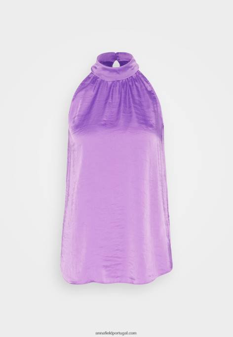 mulheres top lilás F4BZ0D416 Anna Field