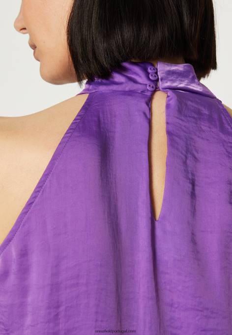 mulheres top lilás F4BZ0D416 Anna Field