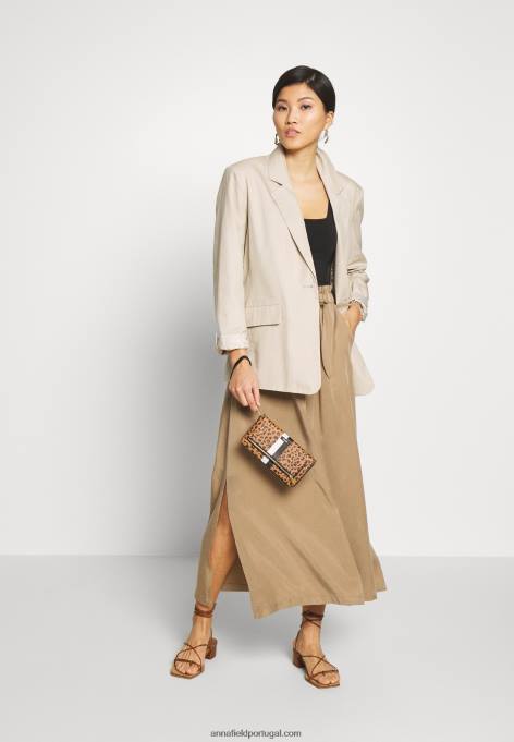 mulheres top preto F4BZ0D384 Anna Field