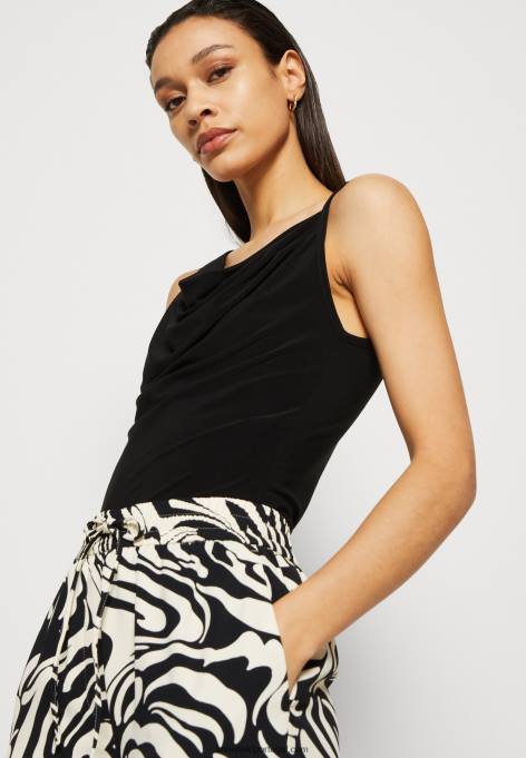 mulheres top preto F4BZ0D386 Anna Field