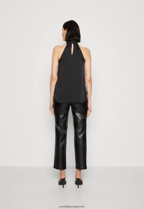 mulheres top preto F4BZ0D403 Anna Field