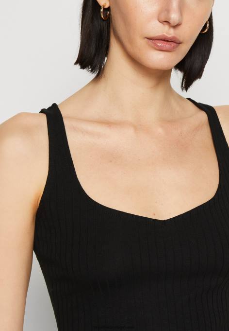 mulheres top preto F4BZ0D406 Anna Field