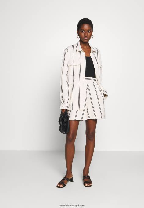 mulheres top preto F4BZ0D411 Anna Field