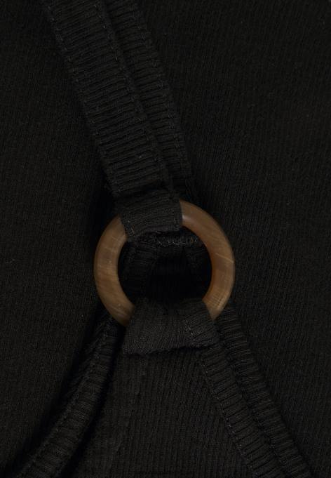 mulheres top preto F4BZ0D424 Anna Field