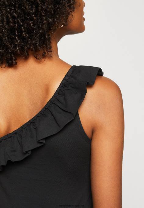 mulheres top preto F4BZ0D430 Anna Field