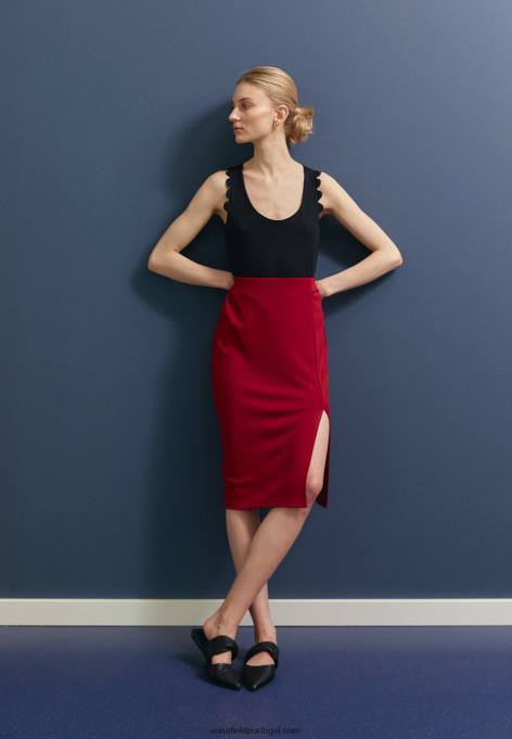 mulheres top preto F4BZ0D439 Anna Field