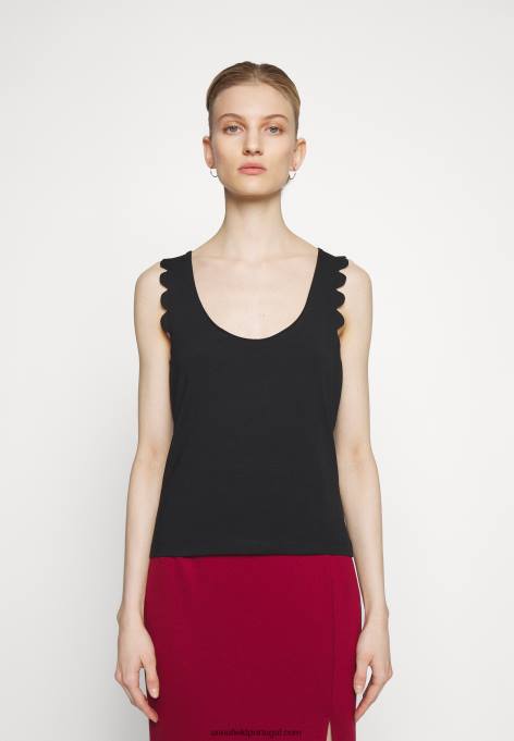 mulheres top preto F4BZ0D439 Anna Field