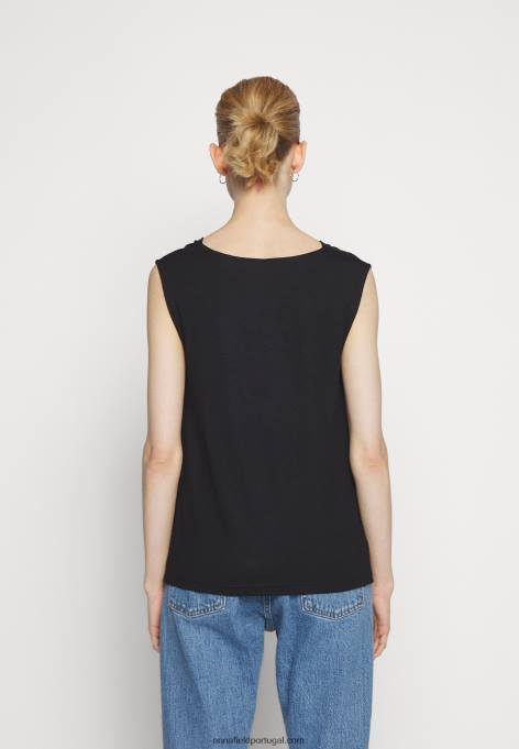 mulheres top preto F4BZ0D459 Anna Field