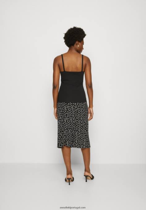 mulheres top preto F4BZ0D494 Anna Field