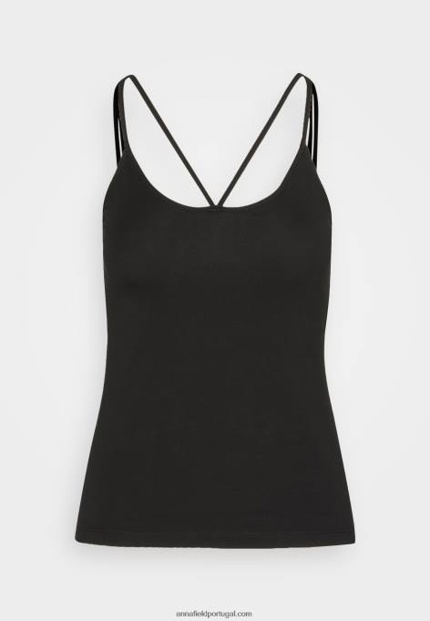 mulheres top preto F4BZ0D494 Anna Field