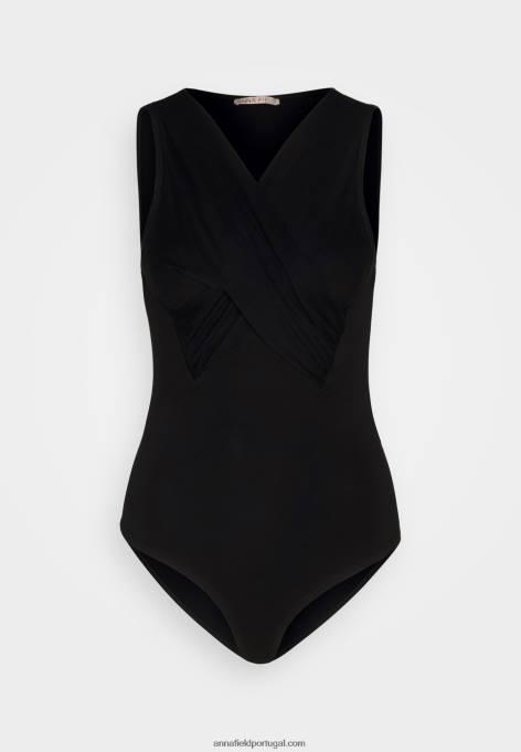 mulheres top preto F4BZ0D498 Anna Field