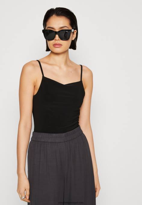mulheres top preto F4BZ0D500 Anna Field