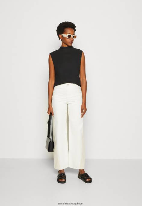 mulheres top preto F4BZ0D502 Anna Field